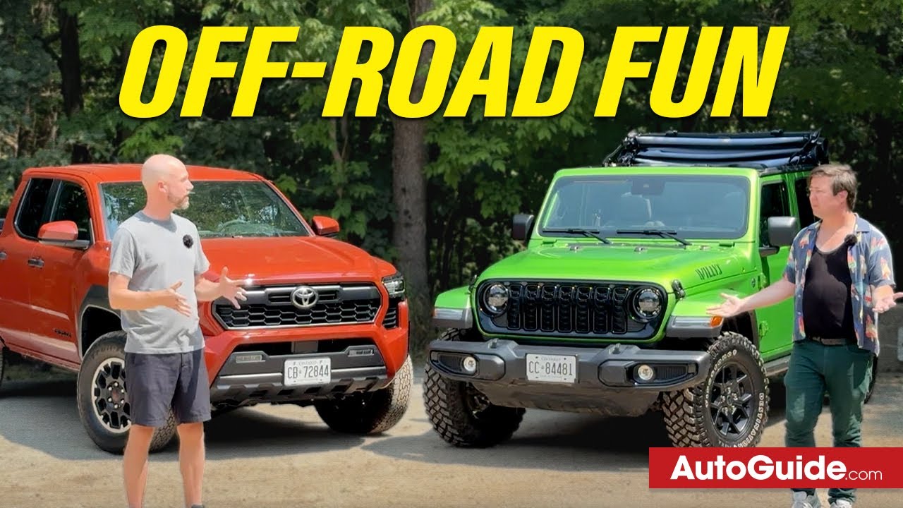 Toyota Tacoma vs Jeep Gladiator Comparison: A Question of Fun