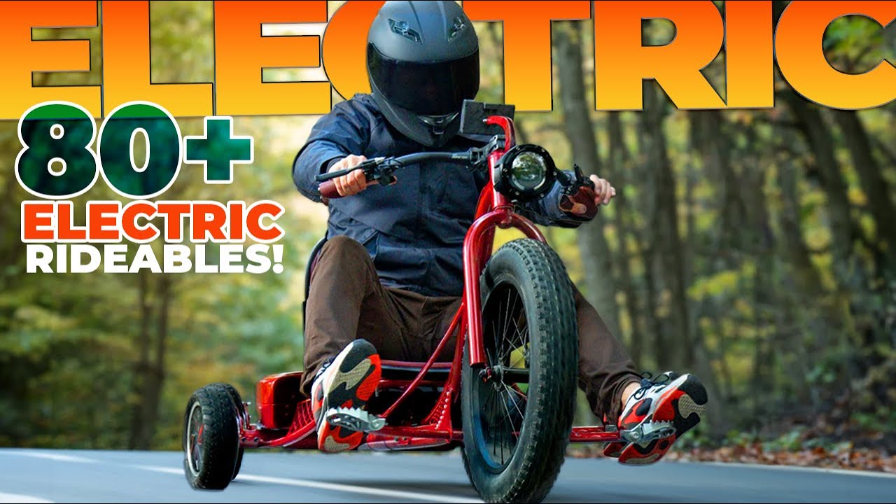 88 Electric Vehicles YOU DIDN'T KNOW ABOUT