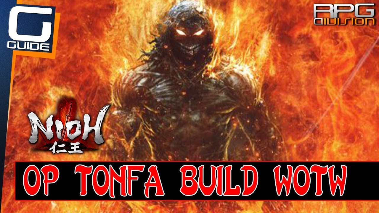 Nioh - OP Tonfa Build (Way of the Wise, 1.16, No Ethereals needed)