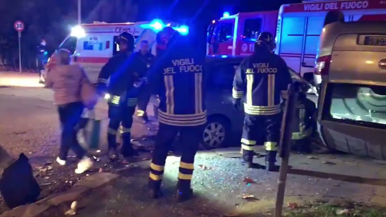 Incidente stradale in via Firenze