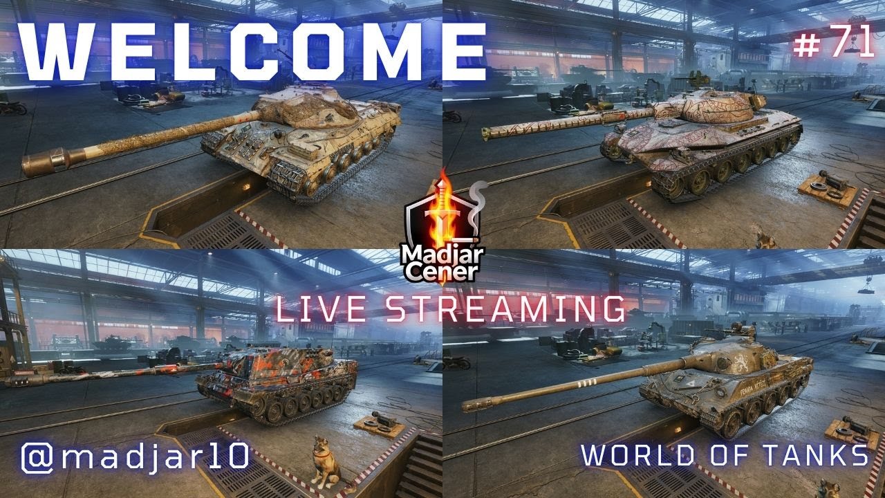 LIVE STREAM #71🎦 - Odabrali ste što da igram, hunt na MoE ; 4 tenka - World of Tanks