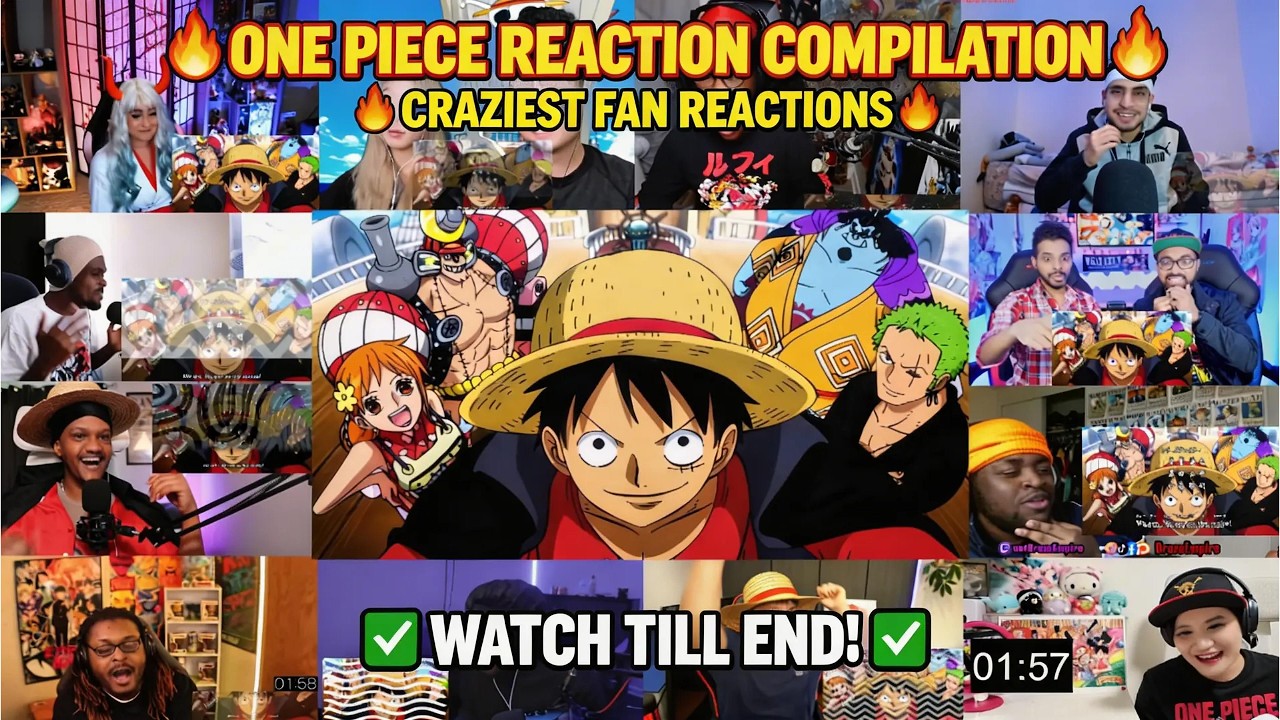 One Piece - Episode 1000 Special Opening ''We Are'' Reaction Mashup