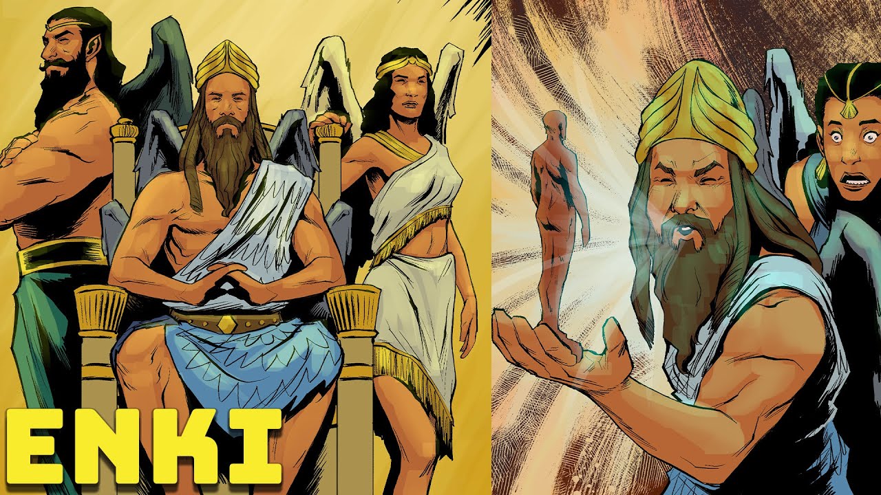 Enki – Il Dio Sumerico che Creò l'Umanità