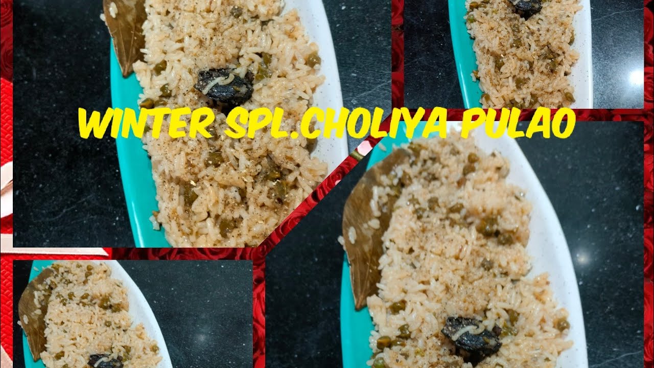 👑✨ Winter Spl. Instant Hara Choliya Pulao| Winter Fresh Green Chana pulao 🍚 |#Punjabi Kitchen Recipe