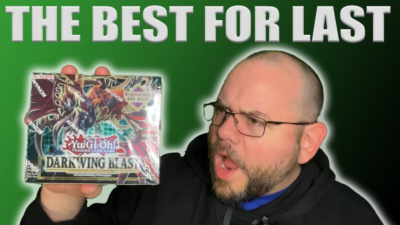 Saving the BEST for Last! Yugioh Darkwing Blast Pack Opening!