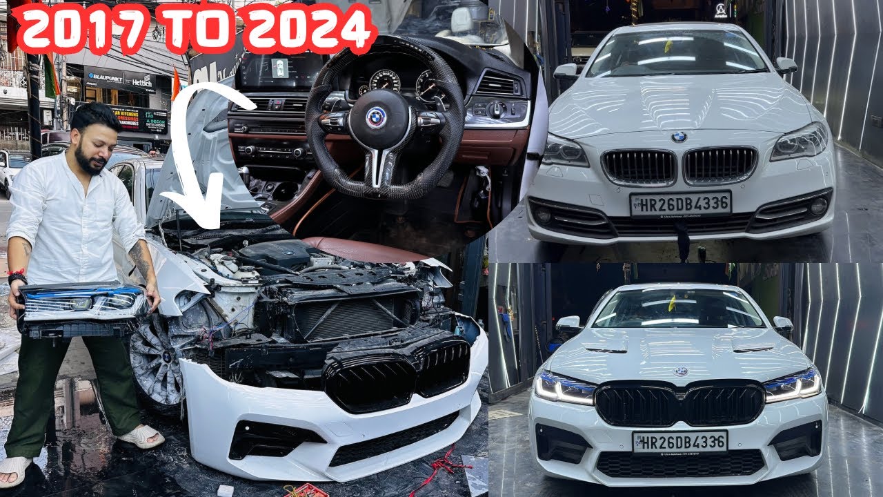 BMW Modified: Old BMW 5 Series Converted into New F90 😵‍💫 | New BMW F90 2024 | BMW F90 Bodykits