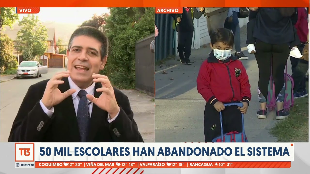 Deserci&oacute;n escolar: 50 mil escolares han abandonado el sistema
