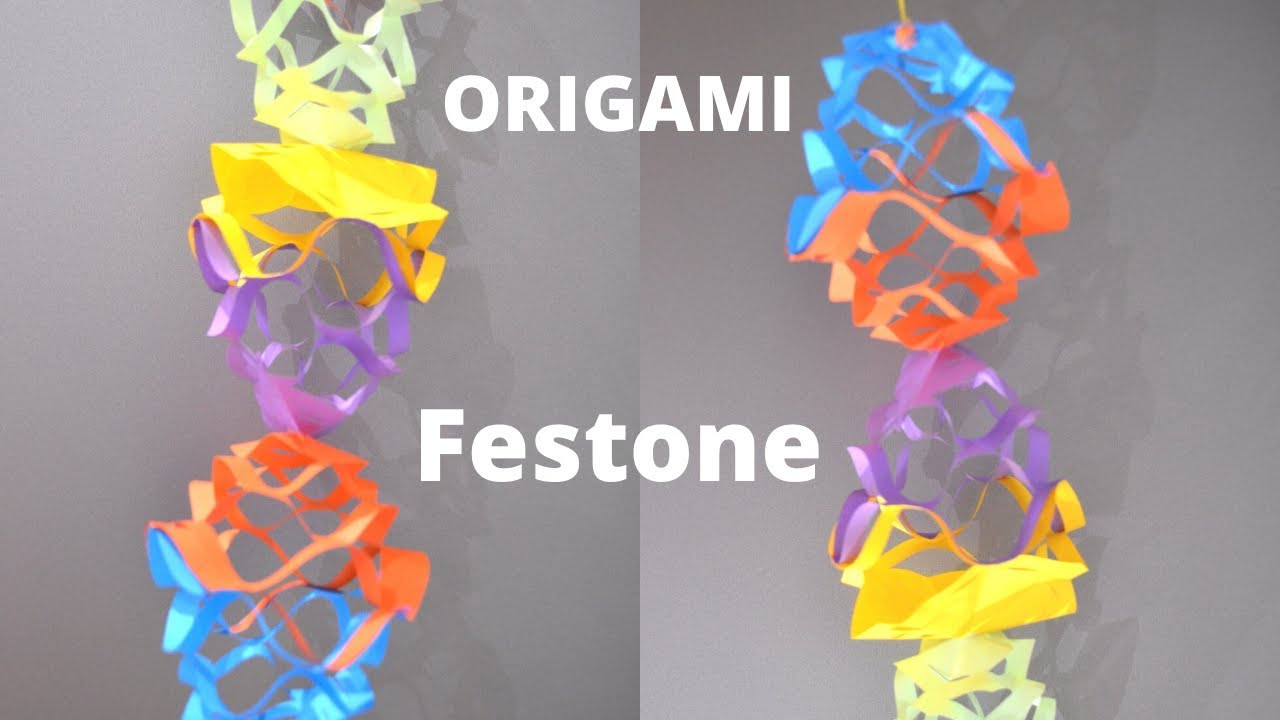 Origami Festone