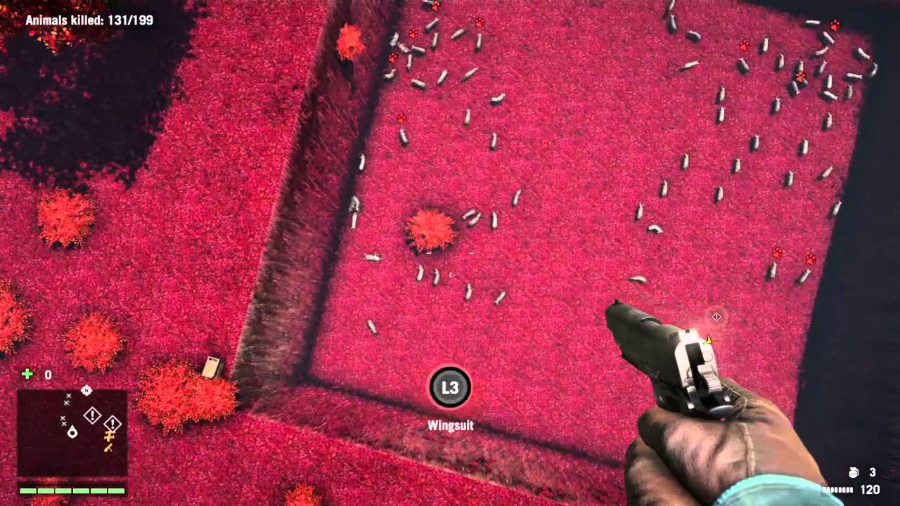 Far Cry 4 funny moments by killing pigs