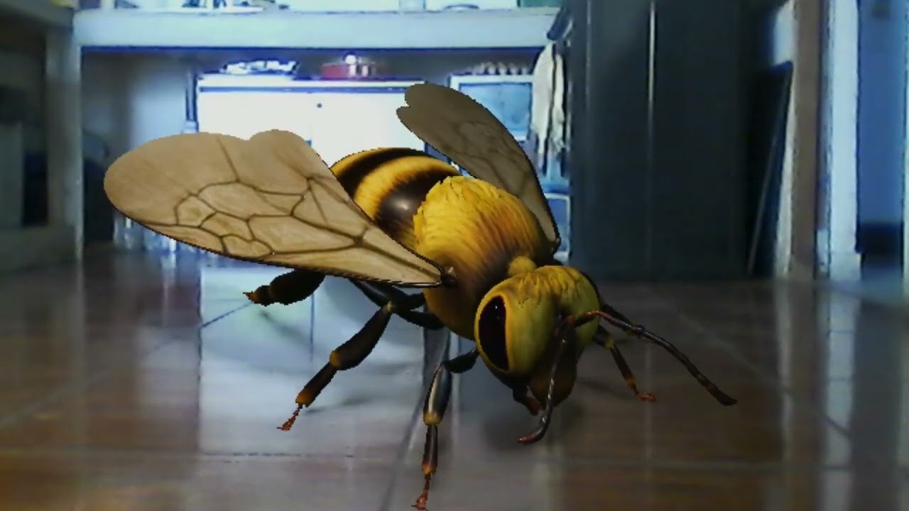 Monster Bee CGI (Making With Blender)