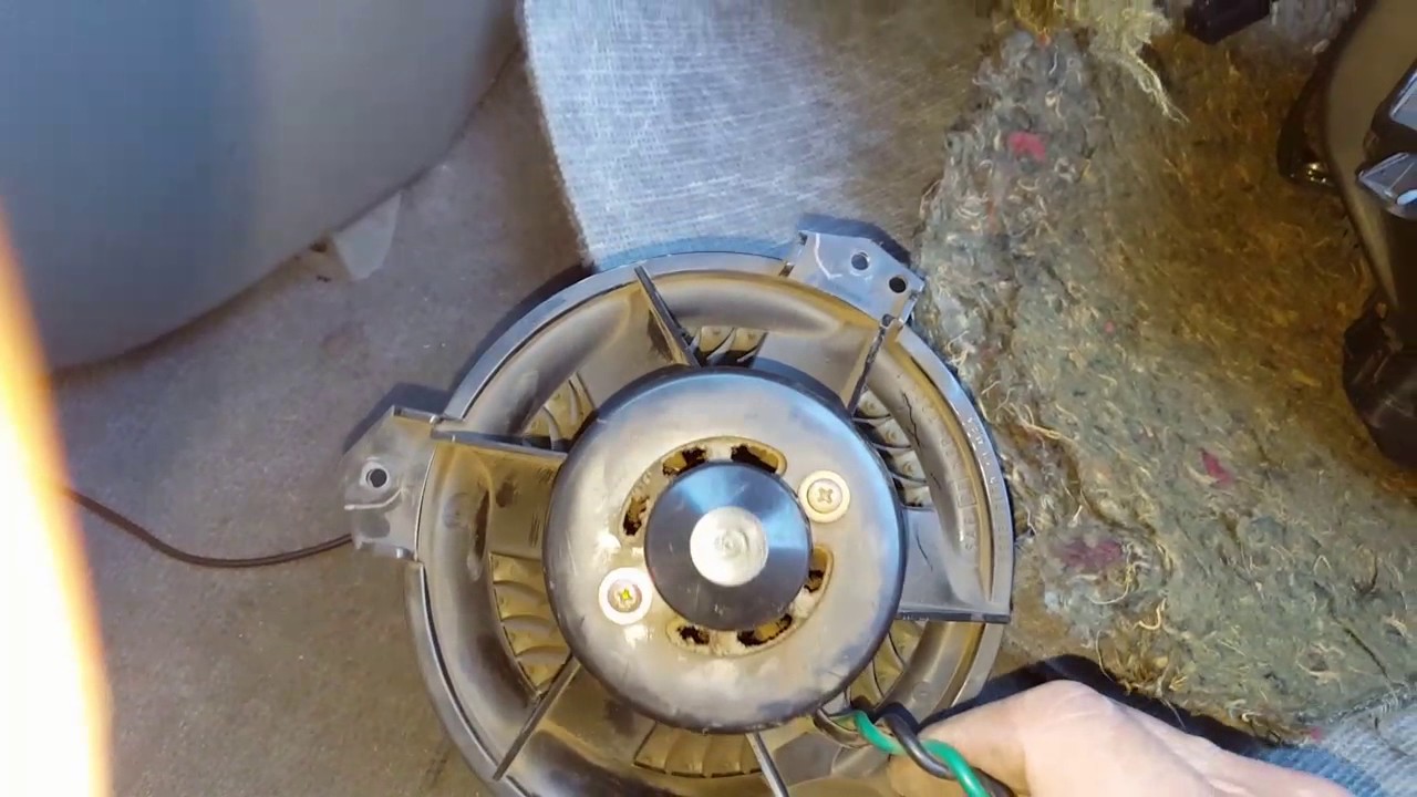 2001 Chrysler Town and Country A/C Heater Blower Motor Replacement by Steve