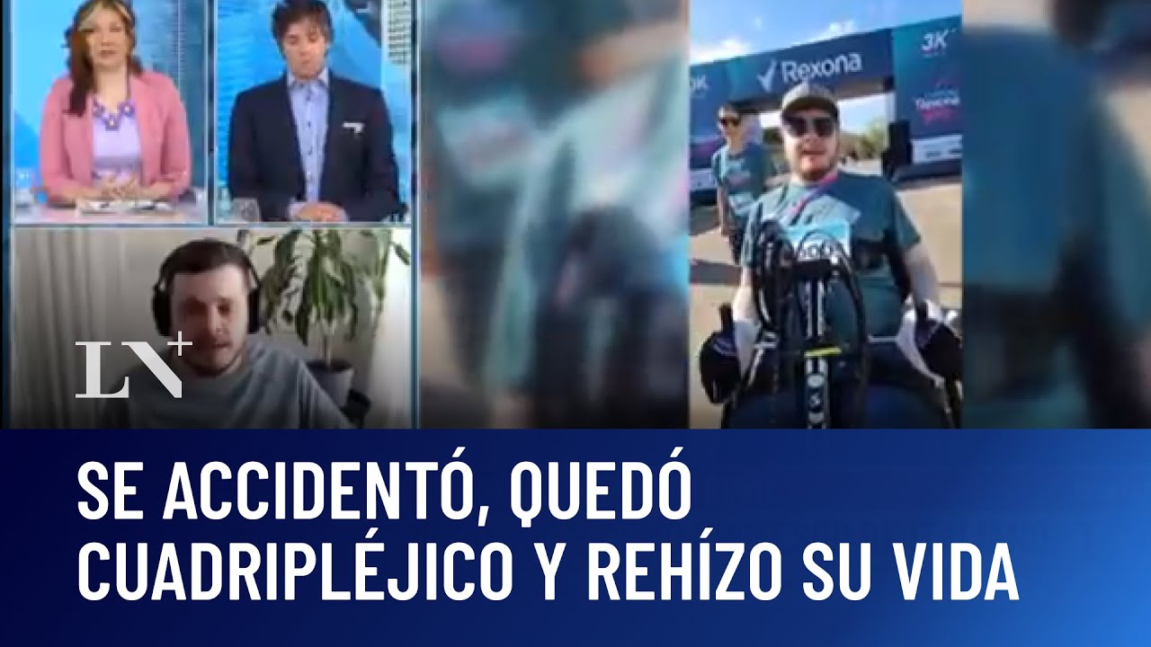 Se accident&oacute;, qued&oacute; cuadripl&eacute;jico y hoy trabaja como psic&oacute;logo y profesor de italiano