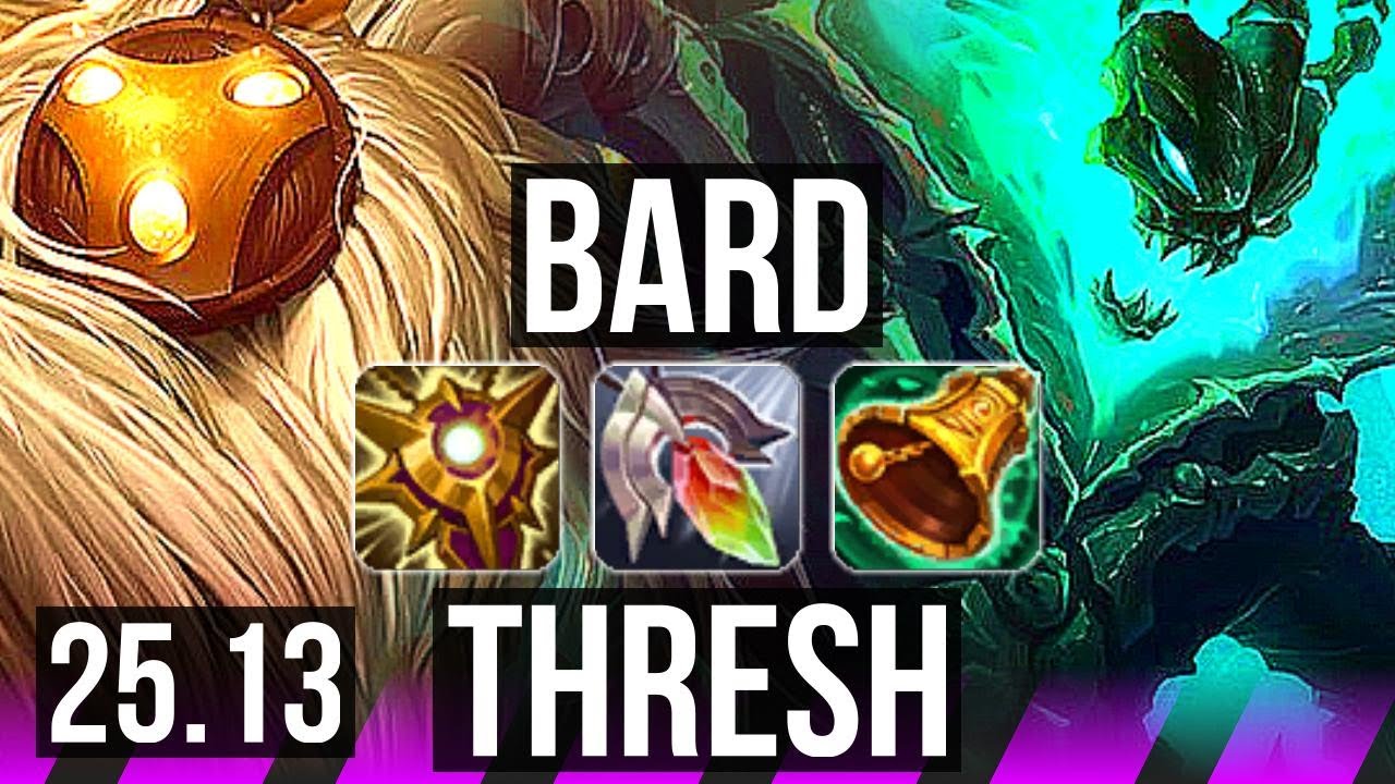 BARD & Sivir vs THRESH & Xayah (SUP) | 2/4/25 | KR Master | 25.13