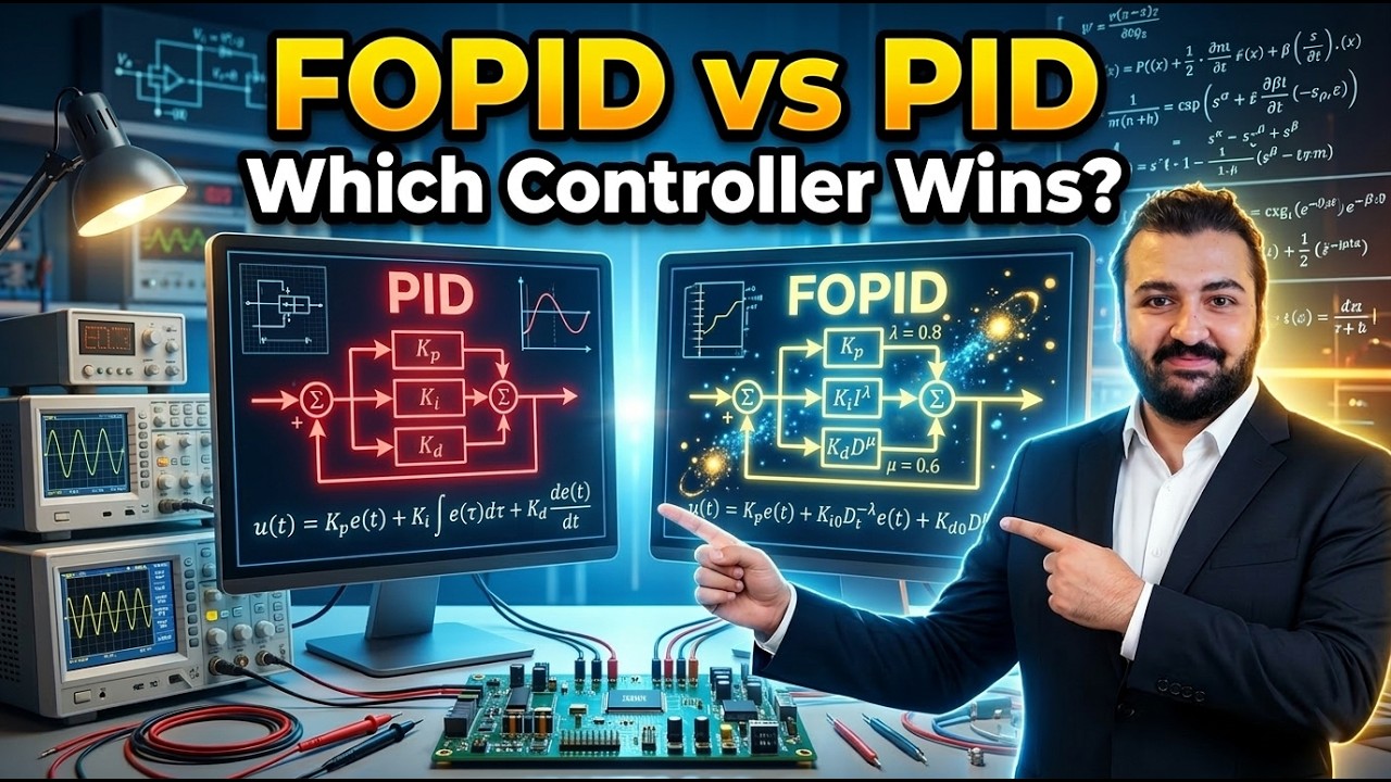 Fractional Order PID Explained | FOPID vs PID | Riemann-Liouville & Caputo Derivatives Made Simple