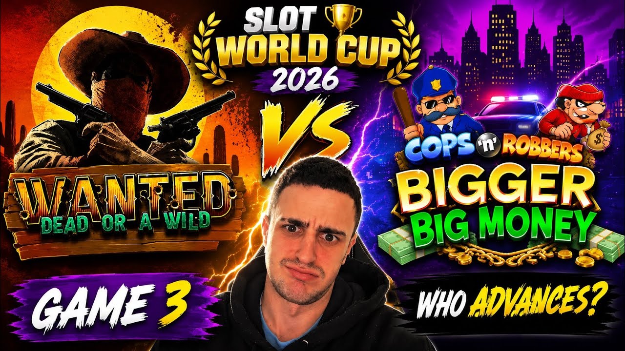 Slot World Cup 2026 - Game 3 | Wanted Dead or a Wild vs Cops N Robbers Bigger Big Money
