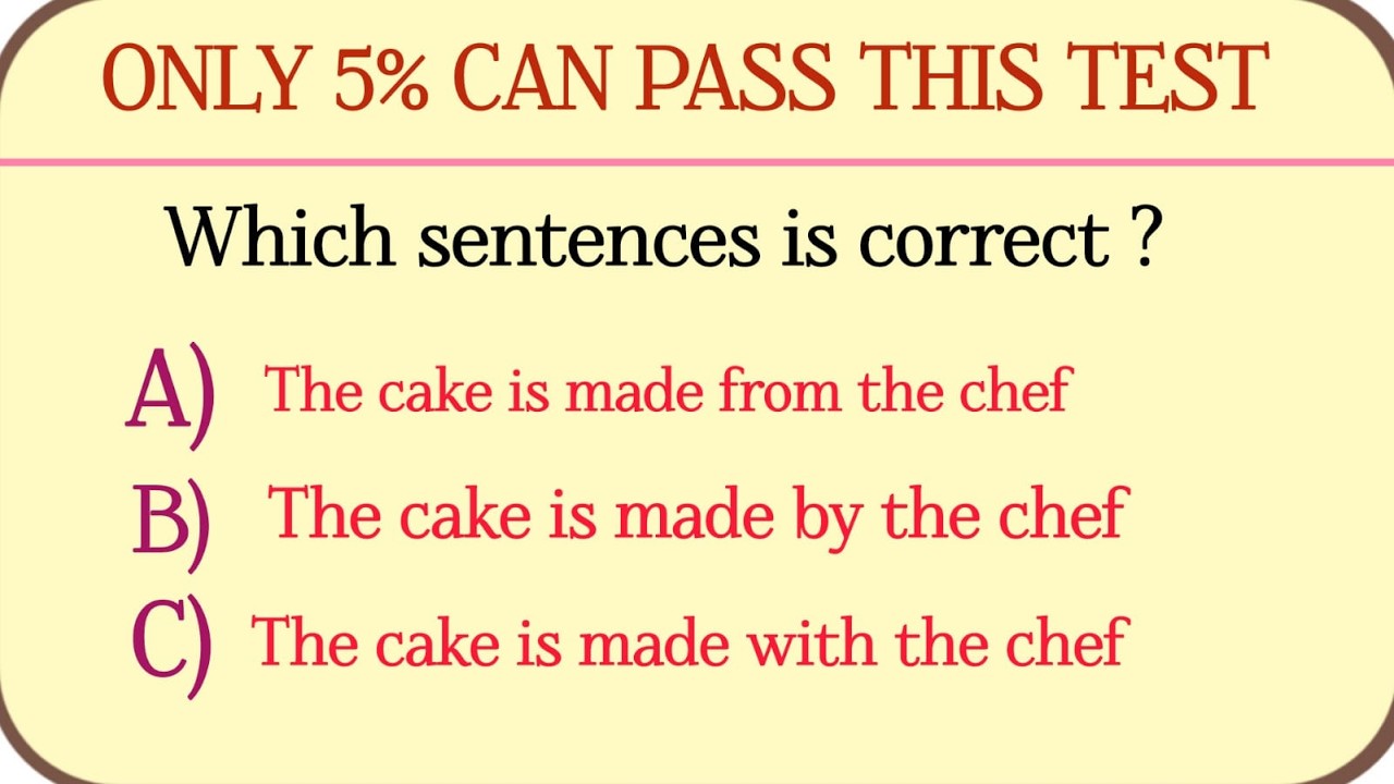 G for Grammar past present future mix ✨ONLY 5% CAN PASS THIS TEST
