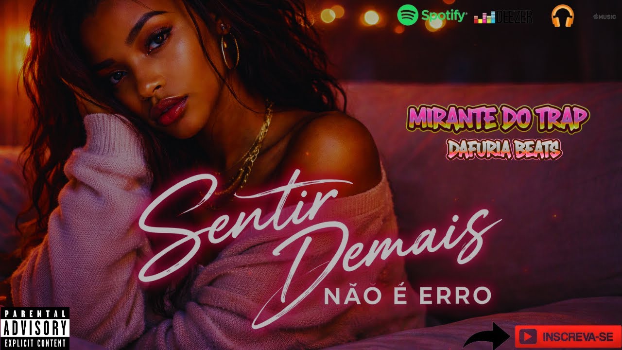 📀 SENTIR DEMAIS NÃO É ERRO – Álbum R&B Emocional | Amor, Ansiedade, Autocuidado & Desejo 2026