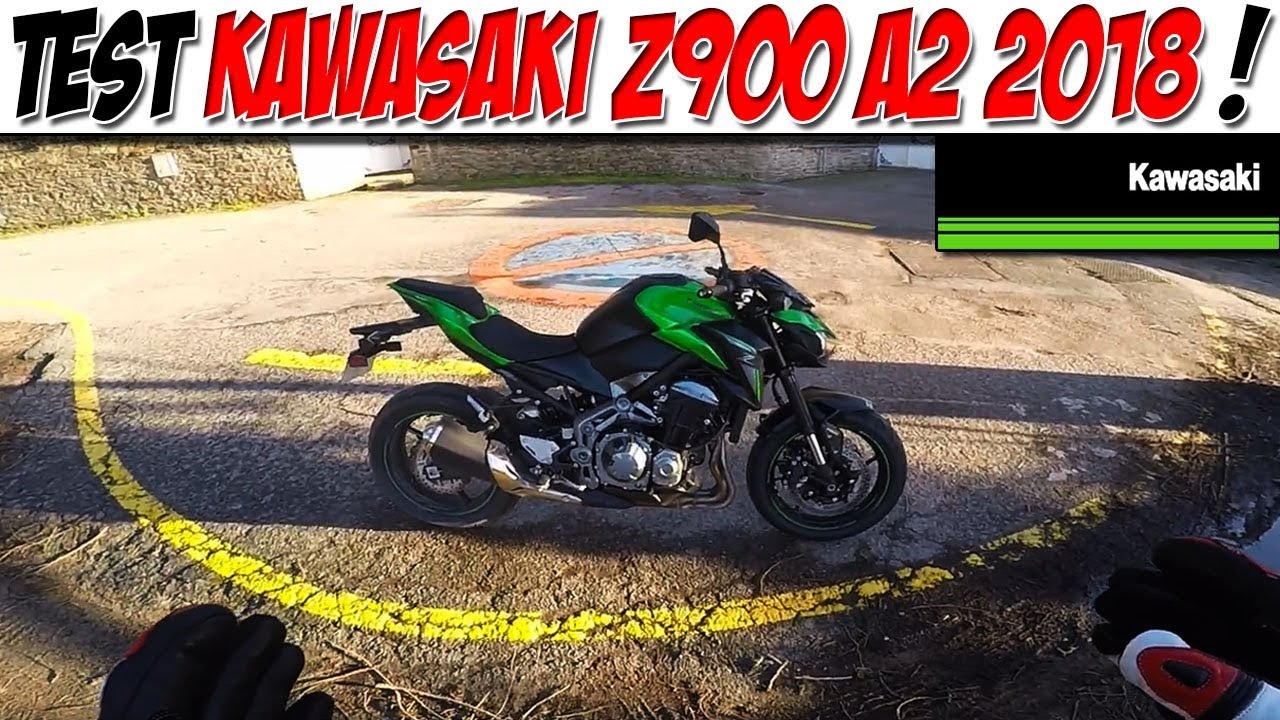#Moto Vlog 121 : TEST KAWASAKI Z900 A2 2018 / BYE BYE Z800e !
