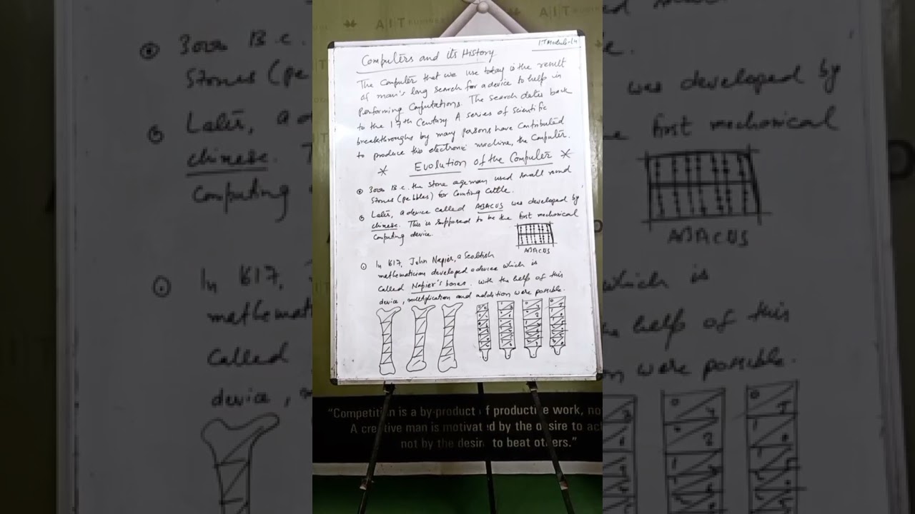 #historyOfComputer #part01 #itmodule #olevel #ccc
