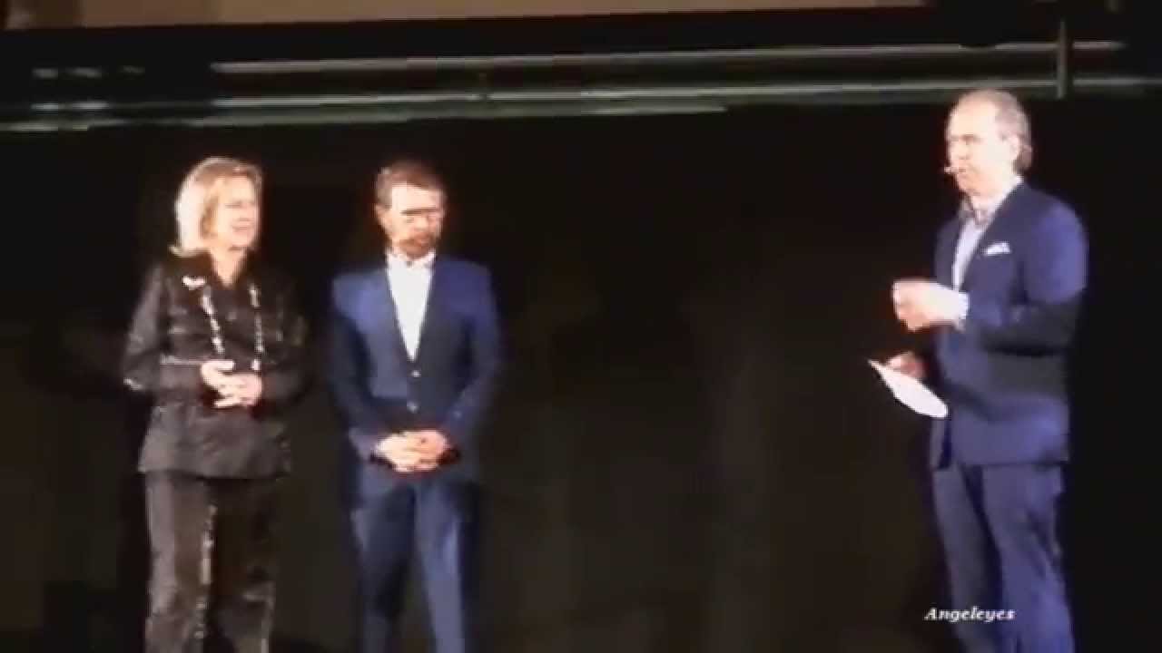Frida & Björn on stage @ Tate Modern (2014, April 7th)