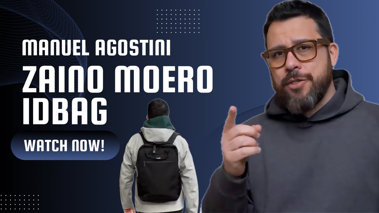 Moero Zaino iDbag la prova di Manuel Agostini