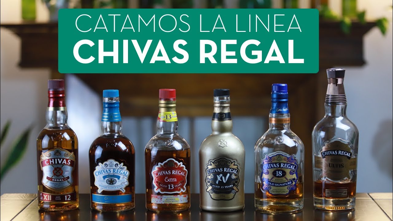 Cata de Chivas Regal | 12 Años, Extra, Mizunara, XV, 18 Gold Signature y Ultis