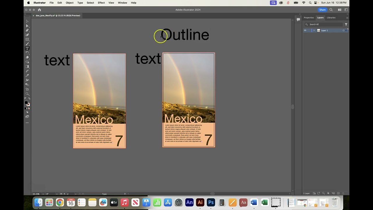 Turn in Files #1 an Ai File