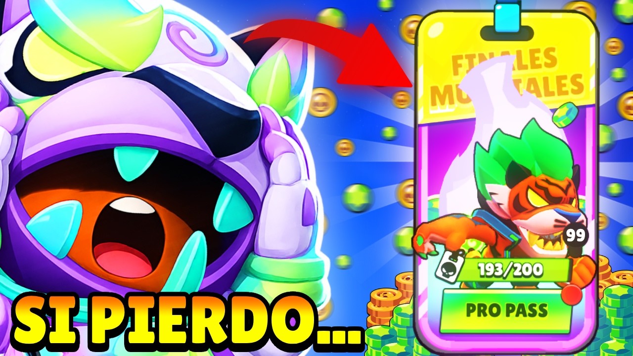 Me lo juego TODO a una sola PARTIDA... 🚩 (Brawl Pass) 🥶