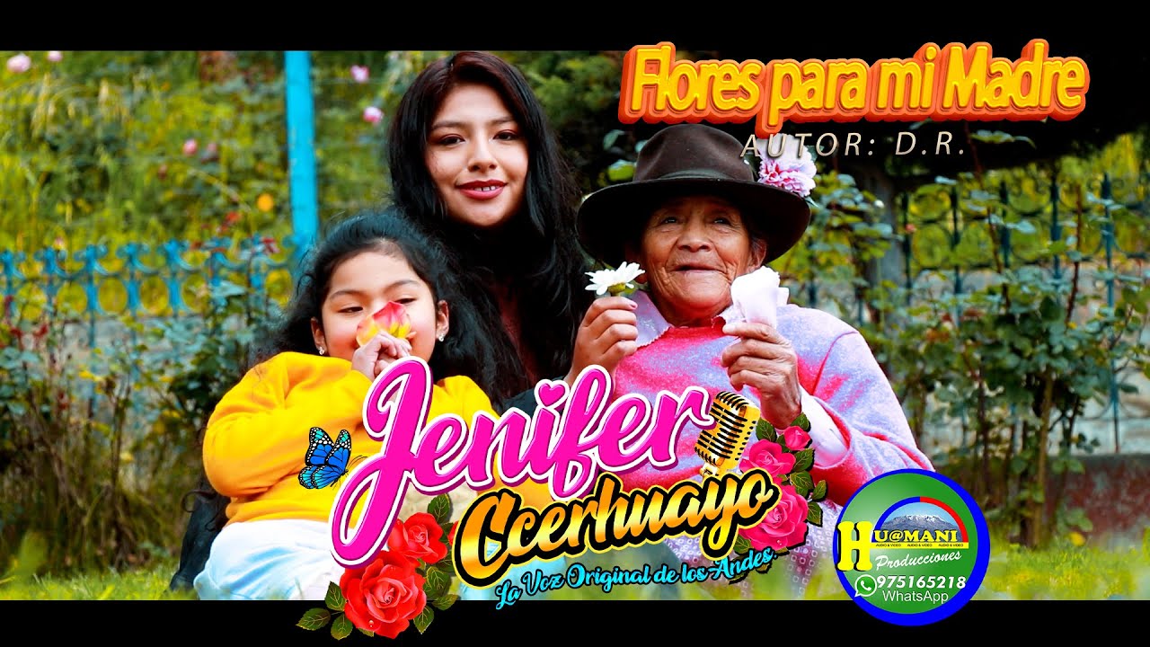 👉YENIFER CCERHUAYO (965797675) ♪♫ ►Flores para mi Madre🌺 CON ARPA Y VIOLIN ◄ CORACORA HUAYNO 2025💕