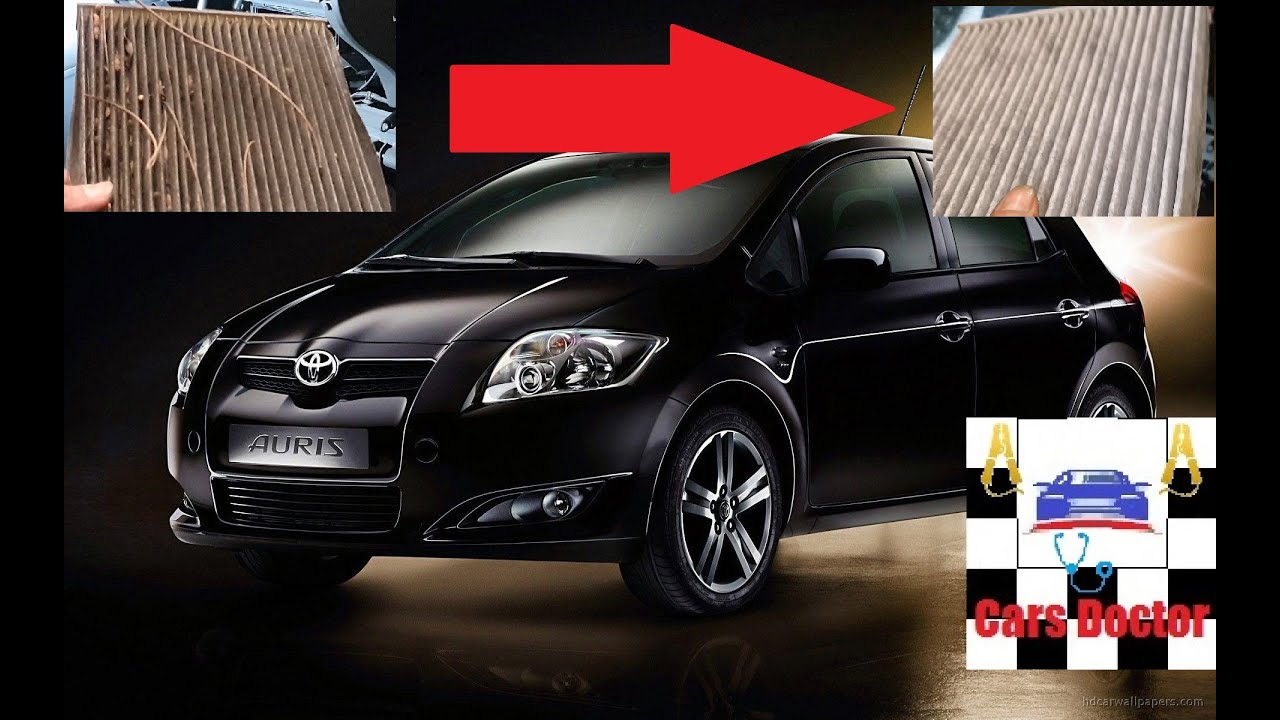 Cambio Filtro Cabina/Habitaculo/Polen Toyota Auris 2007