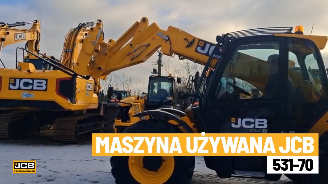 Sprzedaż - używana Ładowarka teleskopowa JCB 531-70