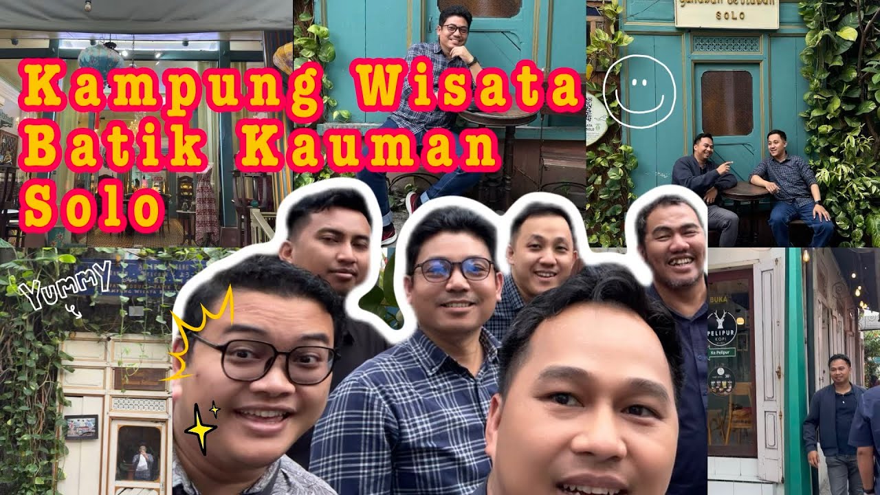 Jelajah Kampung Wisata Batik Kauman Solo⁉️Vintage Abiiezzz