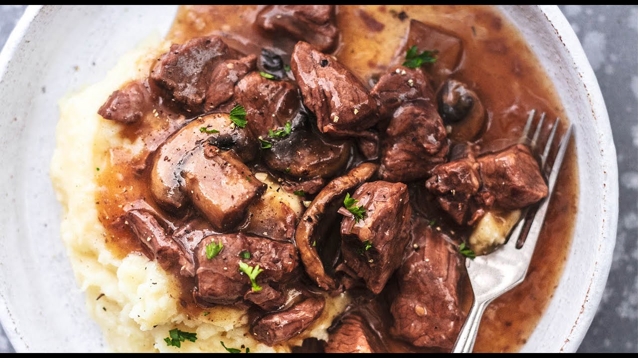 Instant Pot Beef Tips Recipe