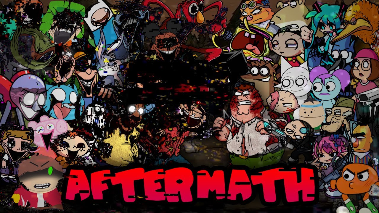 FNF Aftermath But Every Turn A Different Cover Is Used 🗣️📢🔥 (FNF Darkness Takeover)
