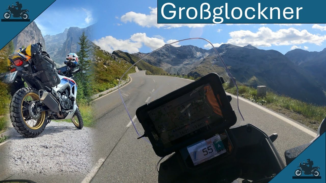 Großglockner mit Honda Transalp 750