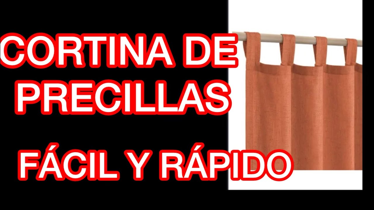 cortina fácil y moderna