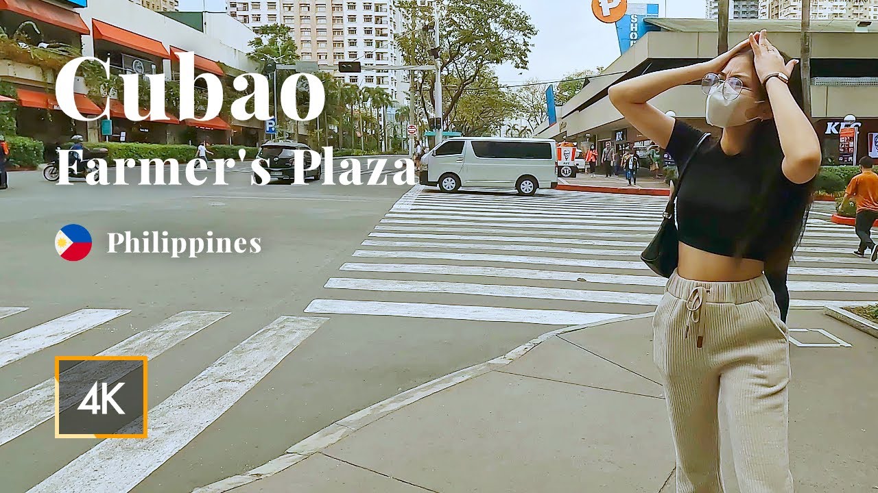 4K Walking Tour around Farmer's Plaza, Cubao, Quezon City, Philippines.