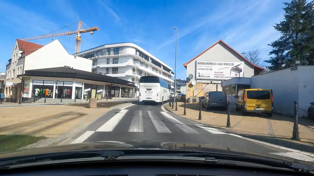 Międzyzdroje I Przejazd przez miasto I 10.04.2023 I 4K