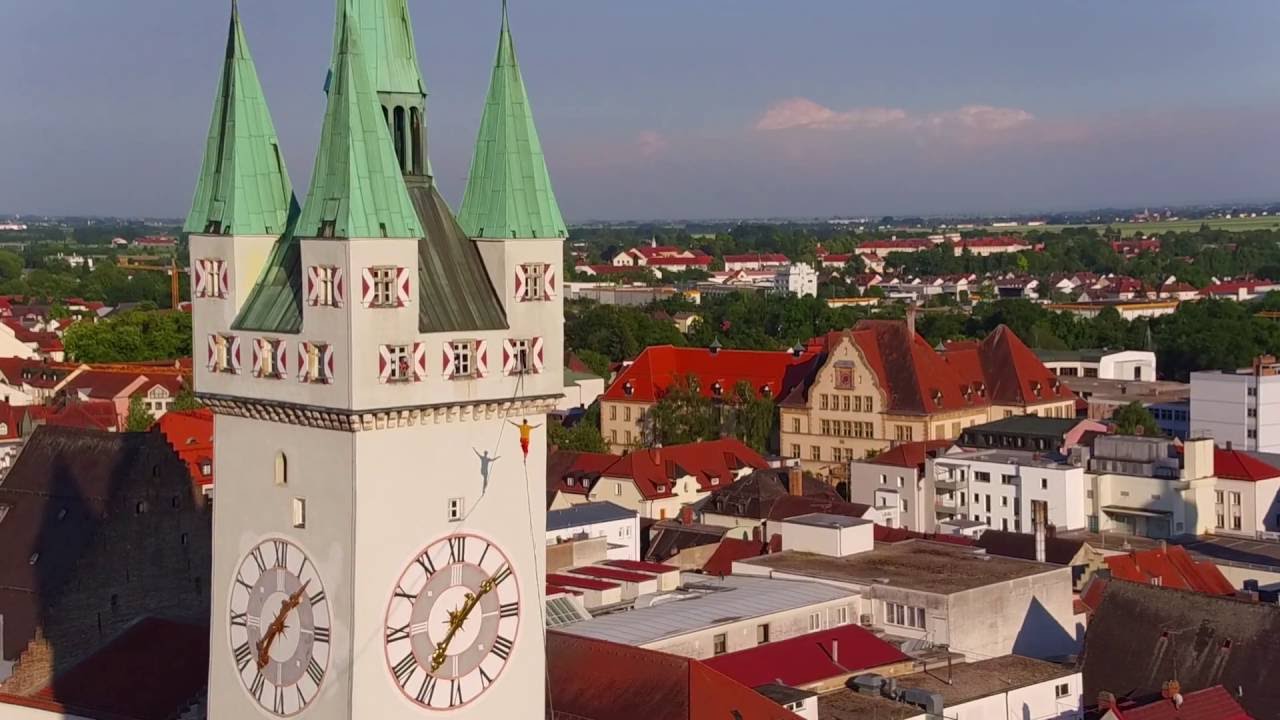 Straubinger Stadtturmfest 2016 - Slackline