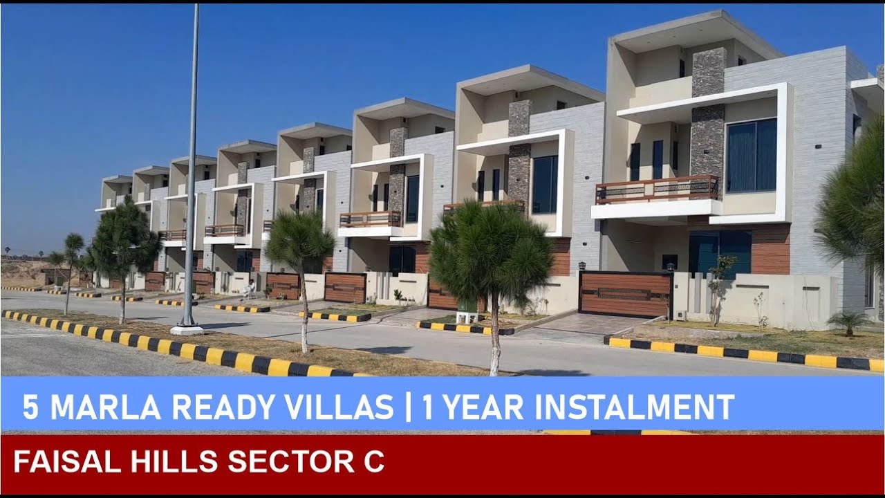 House For Sale on Installments in Islamabad | Ready Villas | Cheap House | Faisal Hills | Live In