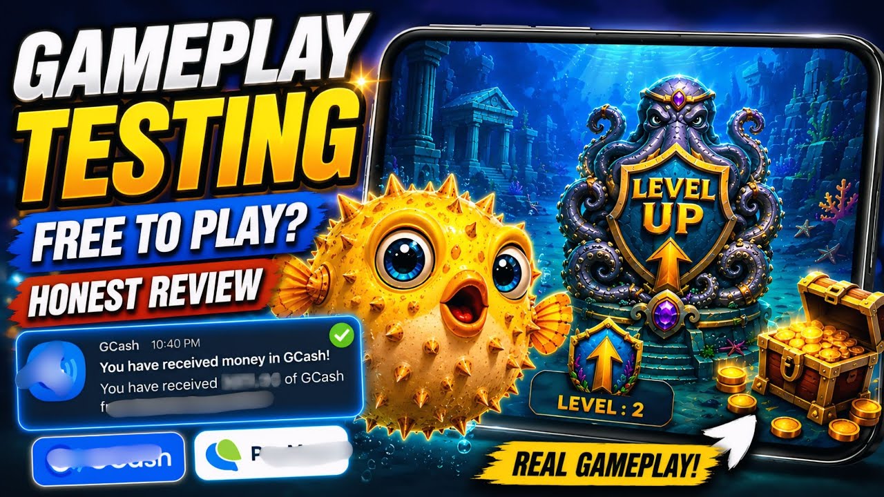 Sinubukan ko ang FREE-TO- PLAY GAME APP nato | CASHOUT EXPERIENCE FROM OCEAN EMPIRE| Worth it ba??