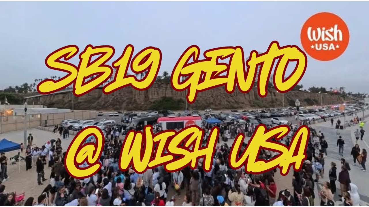 SB19 GENTO (Wishbus USA) at Santa Monica Beach CA