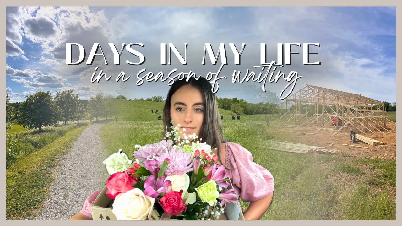 Days in my life | chatty life updates on seasons of waiting, family time, & horse back riding