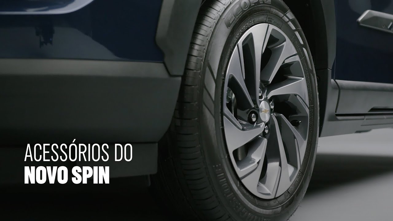 Acessórios do Novo Spin.