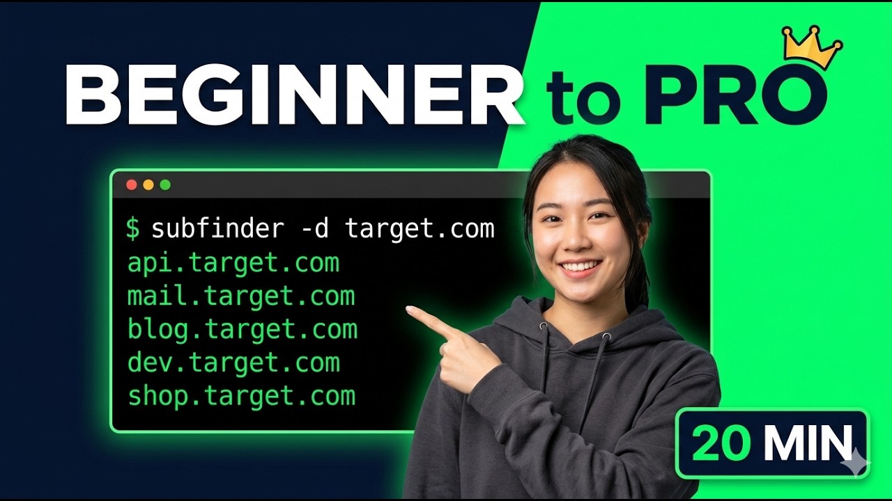 Subfinder Tutorial for Beginners: Passive Subdomain Enumeration Like a Pro