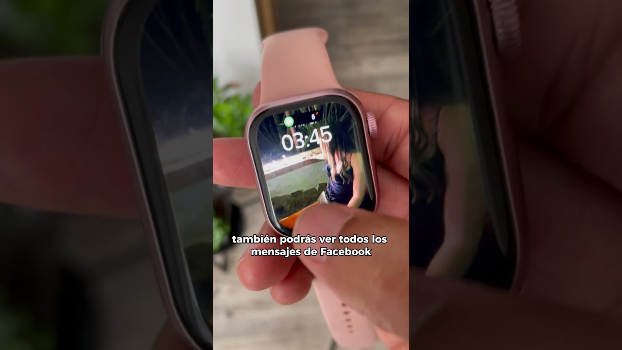 Encontramos el mejor smartwatch para mujer 🤩 peque&ntilde;o , femenino y completo 🔥