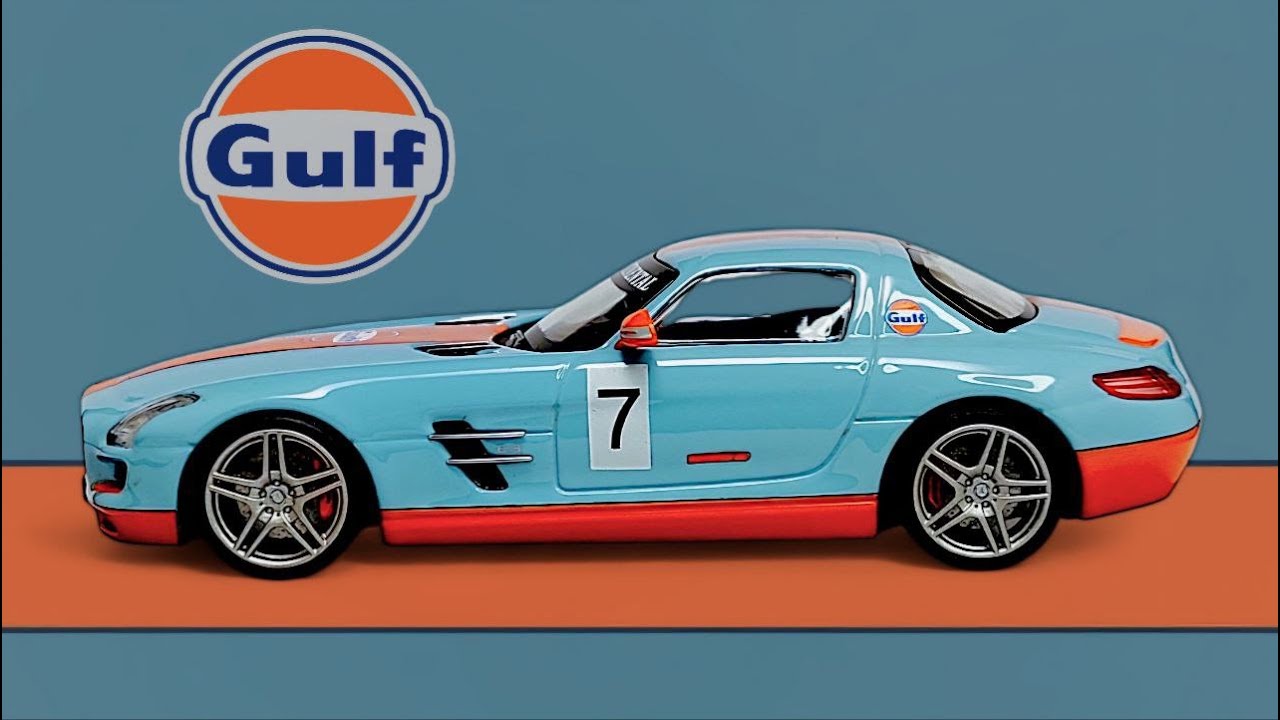 Вовк у овечій шкурі чи навпаки? Моделі 1/43 Mercedes SLS AMG GULF - Schuco, Mazda MX-5 Miata - Ebbro