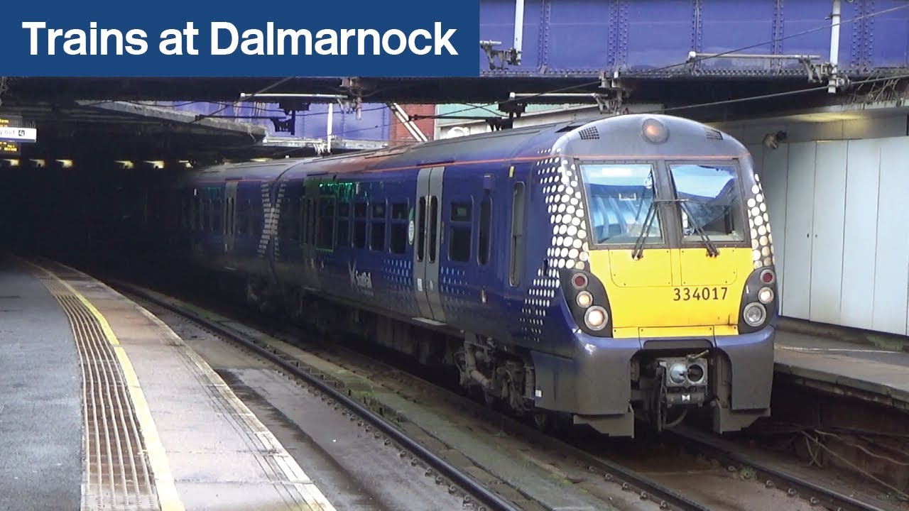 Scotrail Trains At Dalmarnock