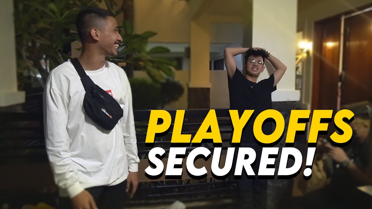 PLAYOFFS SECURED!