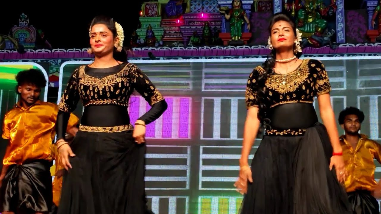 Ramya joo Nethra Dance Mirattal boys adal padal #சிரங்காட்டுப்பட்டி 